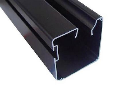 China door & Premium Window Quality Matt Black Anodize Aluminum Alloy Profile For Window for sale