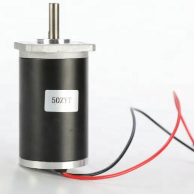 China DC 24V DC 24V Continuous Current Electric Brush Motor Drip Proof Micro Permanent Magnet Motor for sale