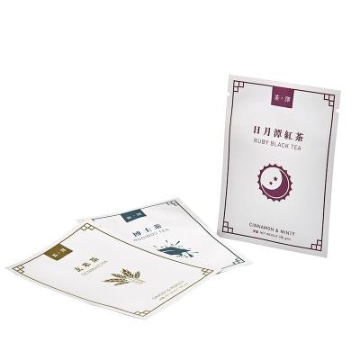 China Food Grade Digital Printing On Pouches For Tea Squid Silk for sale