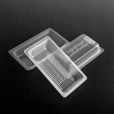 China Recyclable Translucent PET Corrugated Clamshell Box for sale