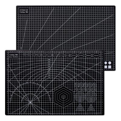 China 2022 New PVC Items A3 PVC Cutting Mat Double Side Non Slip 45*30cm Self-Healing Mat Cutting Pad DIY Patchwork Cutting Board for sale