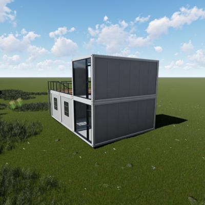 China Factory Direct Sales 20 Modern Demountable Feet Packing Prefab Movable Activity Container Luxury Building for sale