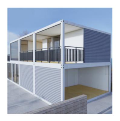 China China Best Selling Low Cost Easy Assembly Modern Portable Movable Prefab Pre ​​Fabricated Container Store House for sale