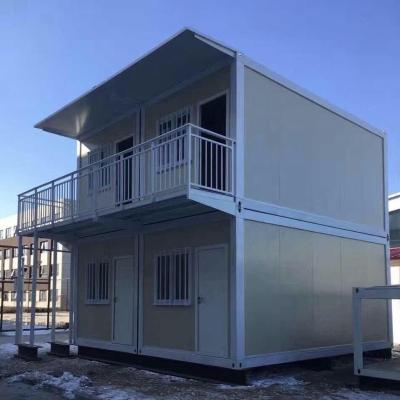 China Low Cost Modern Unit Layer Assembling Housing Philippines Movable Living Container Villa Luxury Prefab for sale