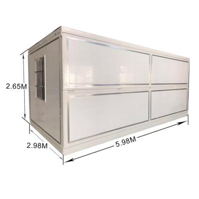 China China Modern High Quality Portable Storage Container Cabin Collapsible Folding Prefab House for sale