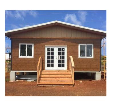 China Modern Luxury Portable Flat Pack Germany Container Fireproof Prefab House 20ft for sale