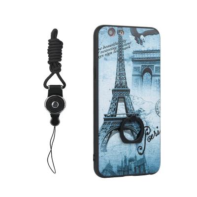 China Fashion and practical new popular girl style 3D images model PC cell phone back case for OPPO A57 A59 for sale