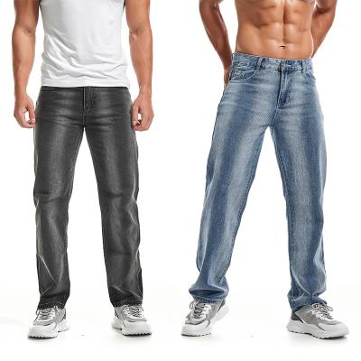 China Wholesale Fashion Breathable Plus Size Straight Men Casual Slim Jeans Pants for sale