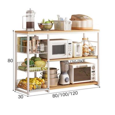 China Viable Made in China Top Quality Shelves Grocery Storage Kitchen Rack for sale