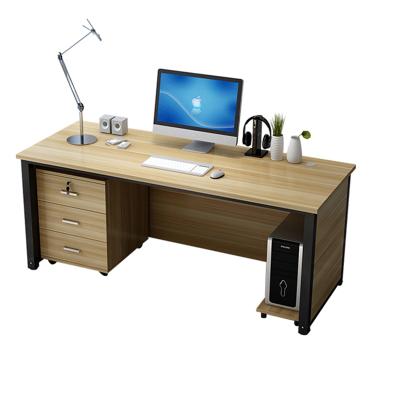 China Home Office Wholesale Steel Wooden Steel Factory Study Computer Desk Computer Desk Table for sale