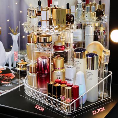 China Custom Fancy Display Rack Daily Necessities For Nail Polish Rack Cosmetic Display Stand Shelf Cosmetic Display Stands for sale