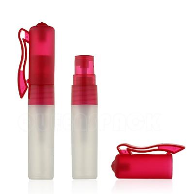 China Custom Mini Perfume Bottle 5ml 8ml 10ml 12ml Color Perfume Atomizer Portable Wholesale Cosmetic Plastic Spray Bottle for sale