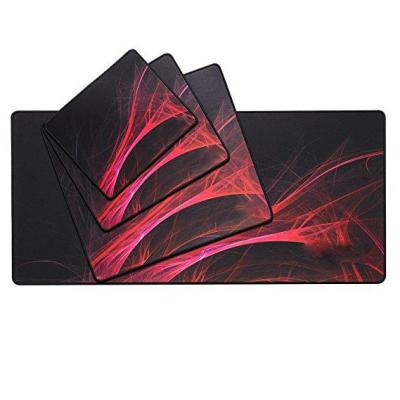 China Hot Selling Anti-Slip Gaming Mouse Pad Extended Large Mousepad With Micro-weave Top Fabric Waterproof Keyboard Pad With Stitched Edge for sale