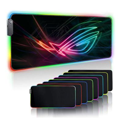 China New Gaming Design LED Chipset Printing Gaming Mouse Pad RGB With Great Price for sale