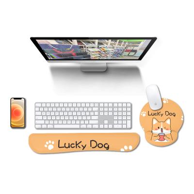 China With Custom Wrist Rest Wrist Rest Ergonomic Mousepad Mouse Pad With Wrist Rest Support for sale