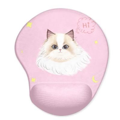 China With wrist rest factory direct sales mousepad 3d gel mouse pad with wrist rest gift custom mouse pads for sale