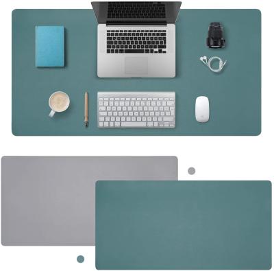 China Wholesale water resistance white pads PU leather promotional table mat mouse pad to sublimate mousepad large for sale