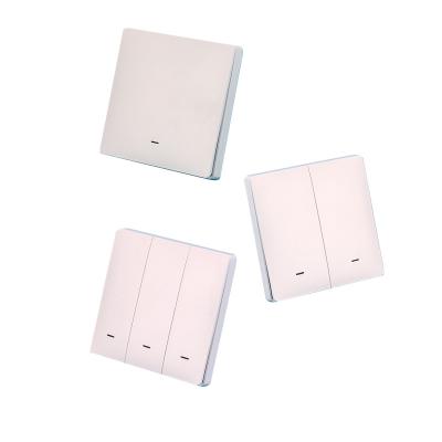 China TUYA Wall Lamp Switch Smart Home Smart Life Wall Lamp Switch Remote Control Smart Home Switch Panel for sale