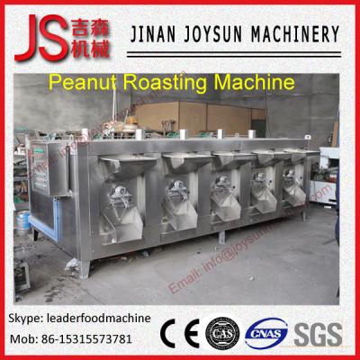 China High Yield Gas Roaster For Peanuts , Peanut Roaster Machine Nut Seed Roaster for sale