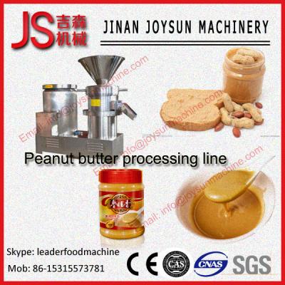 China CE Sesame Paste Machine Peanut Butter Machine 30 - 100kg / h for sale