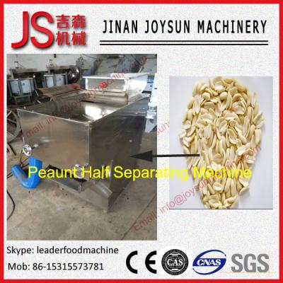 China Automatically Stainless Steel Peanut Half Separating Machine Easy To Use for sale