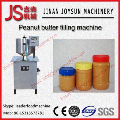 China 1.5KW Automatic Peanut Butter Filling Machine Operate Simply for sale