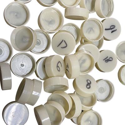 China PP/PE 32.5mm Health Product Bottle Tamper Proof Plastic PET Screw Cap for sale