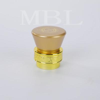 China Colorful PP/PE Cover Aluminum Lids Ropp Wine Caps For Wine Whiskey Glass Bottle for sale