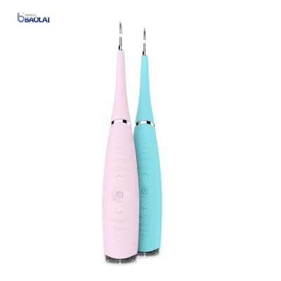 China 2020 New Use Home Portable Dental Ultrasonic Silica Gel Scaler Tartar Remover Wireless USB Denta Scaler for sale