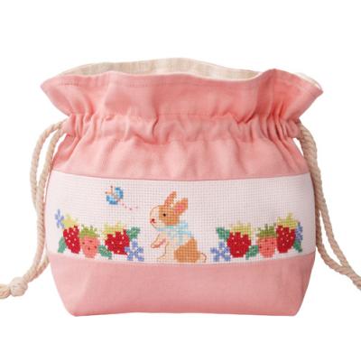 China CROSS STITCH Kit Europe [3] Strawberry and Pocket Animal Wholesale Drawstring Xiu Crafts Bestselling Cross Stitch Kit for sale