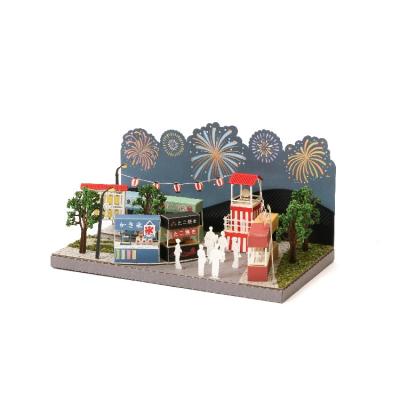 China All [4R] Custom DIY Festival Miniatures Fireworks Summer Paper Craft for sale