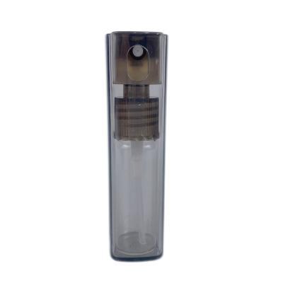 China 15ml 10ml Matte Black Perfume Pump Sprayer Plastic Atomizer Airless Bottle PET Pump for sale