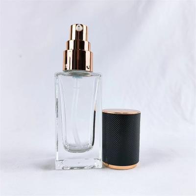 China Thick Glass Foundation Serum Lotion Pump Bottle for sale