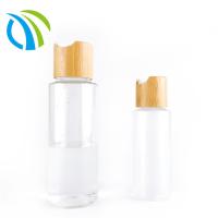 China Flip Top 0.1ml Wooden Bottle Cap 24/410 Soap Natural Bamboo ODM for sale