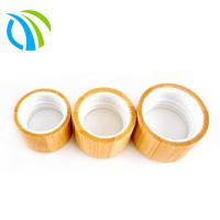 China 20 410  Dispensing  Screw Lid 20mm Reusable Bottle Caps 0.2ml Bamboo Lotion for sale