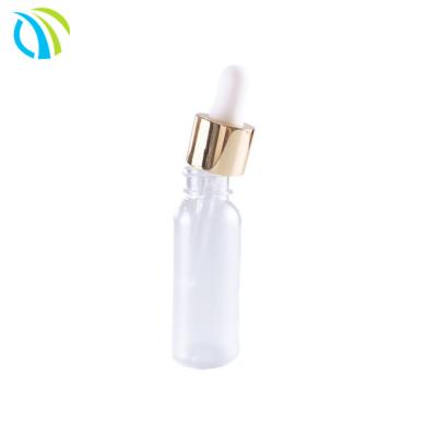 China Mini 18/410 Empty Plastic Squeezable Dropper Bottles 18MM Pipette for sale