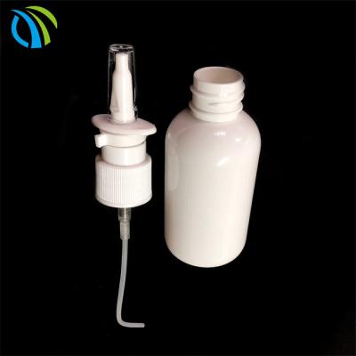 China 20/415 0.12ml/T Nasal Spray Pumps 0.5ml White Nasal Suction Pump for sale