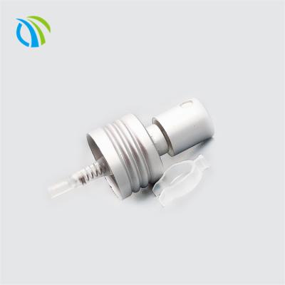 China Silber-Flasche 0.08cc 8ml parfümieren Spray-Pumpen-Aluminium 24 410 Nebel-Sprüher SGS zu verkaufen