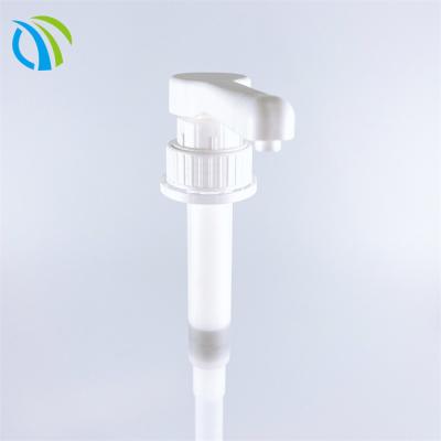 China weißes pp. Rohr 5cc der 43mm Nahrungsmittelschokoladen-Sirup-Pumpen-Zufuhr-43/410 zu verkaufen