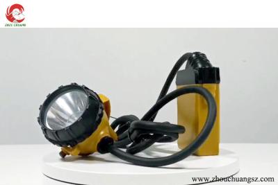 중국 Mining hard hat LED Cap Lamp 25000LUX strong luminous flux long battery life for mining use 판매용