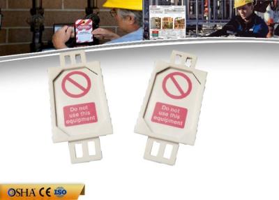 중국 7g PVC 차단 Tagout 꼬리표, 38.58 * 4.55 * 81.74 Mm 차단 Tagout 판매용