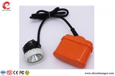 China LED mining headlight with cable 6Ah Ni-MH battery pack 4000LUX 144LUM IP67 for sale