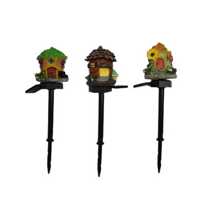 China House Minimalist Solar Fairy Garden Pathway Stake Solar Fairy Garden Decor for sale