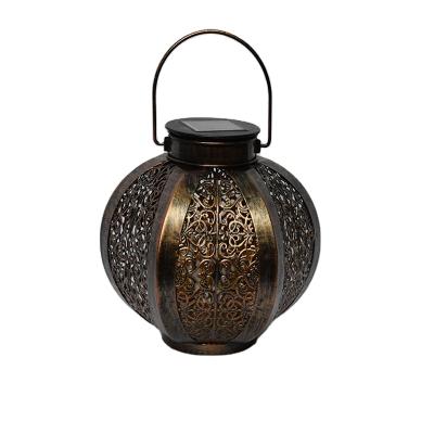 China Garden Outdoor Garden Solar Lantern with Color Changing Solar LED Lights for sale