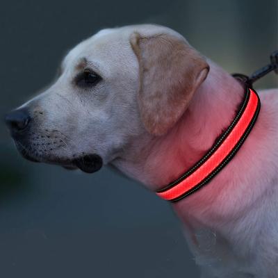 China DETACHED Weather Resistant Safety Clip On Dog Cat Collar Light Pet Safety LED Glowing LED Flashlight Pendant Collar for sale