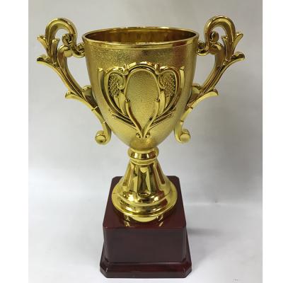 China All over the world China supply unique wholesale cheap gold plastic trophy cup decoration for sale