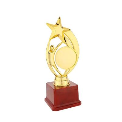 China All Over The World New Arrival Custom Design Cheap Plastic Ready Stock Trophy for sale