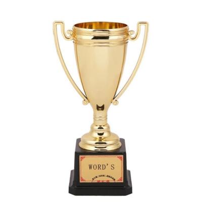 China All over the world factory supply large simple design exquisite luxury cheap plastic trophy for sale