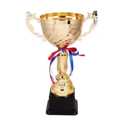 China All over the world hot sale custom design high-grade collectable figure trophy football metal award cups trophies for sale