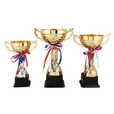 China All Over The World Hot Selling Special Design Souvenir Metal Professional Plated Sports Awards Trophy for sale